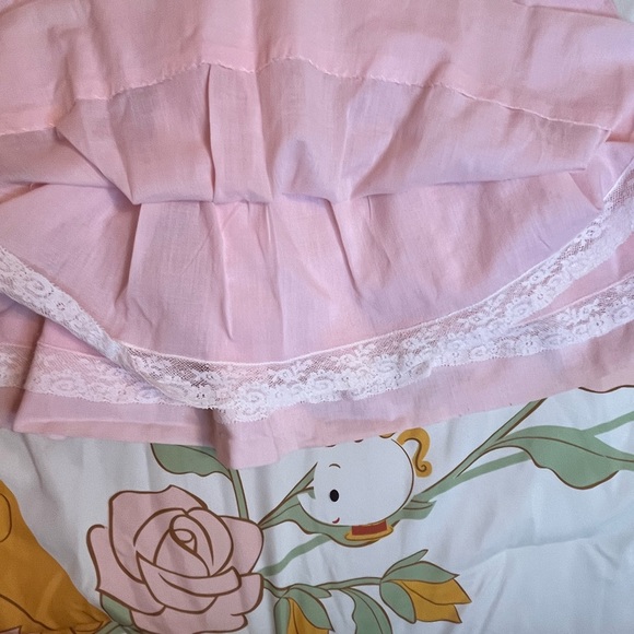 Pink Ruffled Kids Formal Dress - Picture 4 of 5